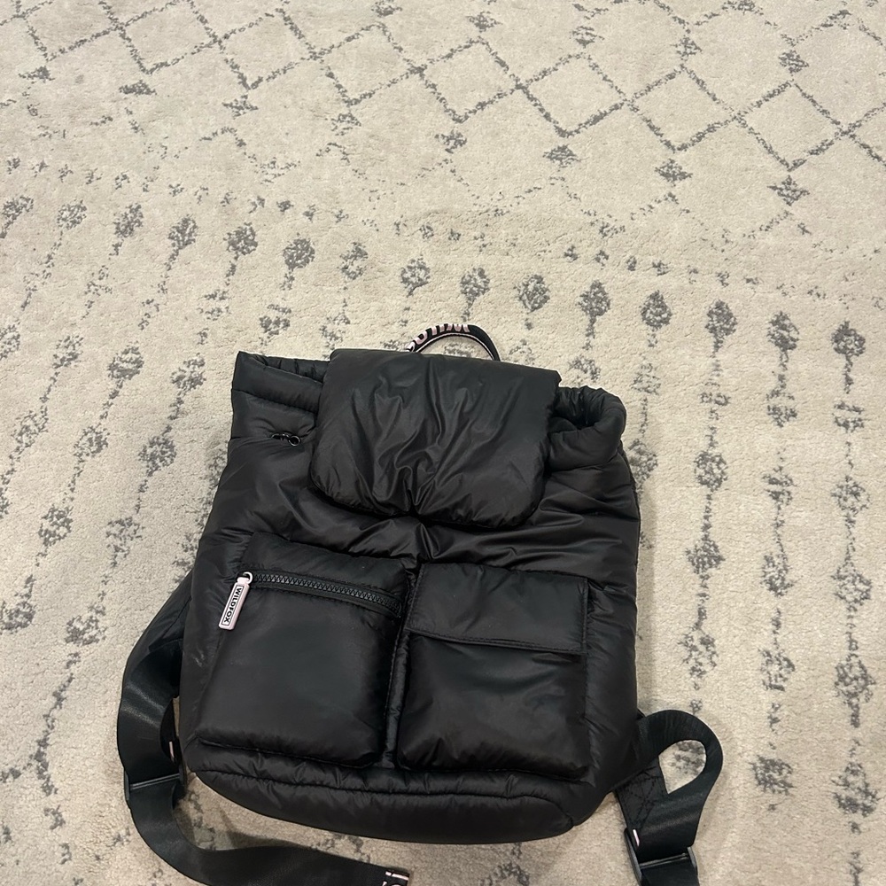Wildfox Black Utilitarian Backpack